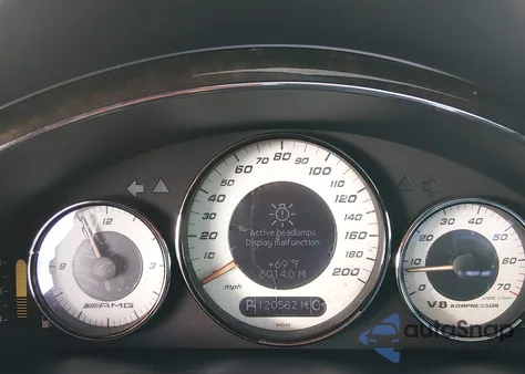 2006 Mercedes-Benz Cls 55 Amg z USA, uszkodzony, nr VIN WDDDJ76X66A066508